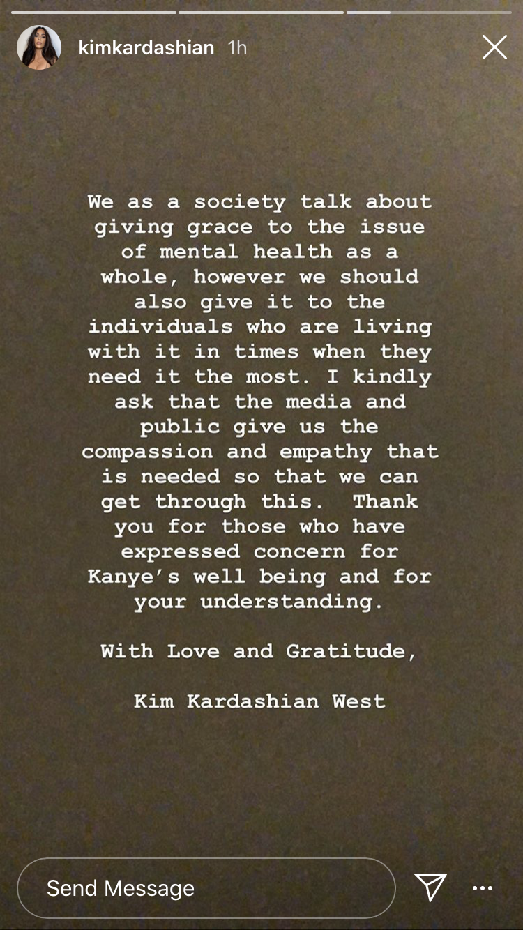 Kim Kardashian speaks out on Kanye West's bipolar disorder