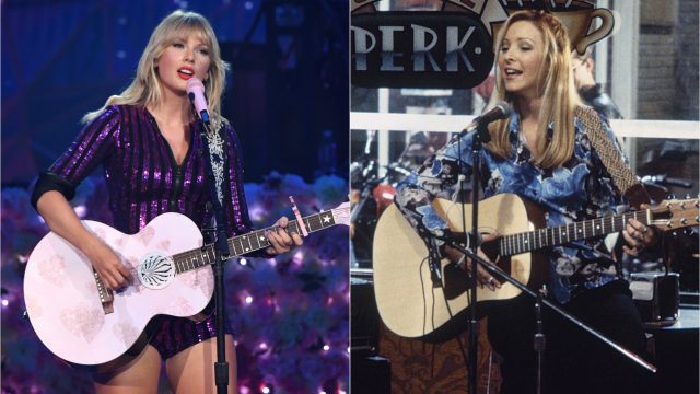 taylor swift and phoebe buffay from friends