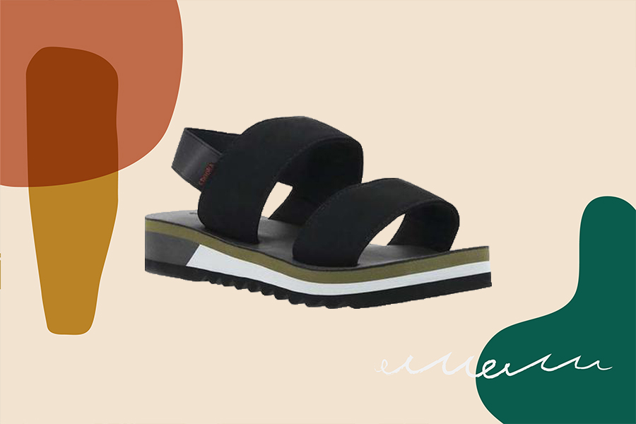 chooka flatform sandals, comfy sandals