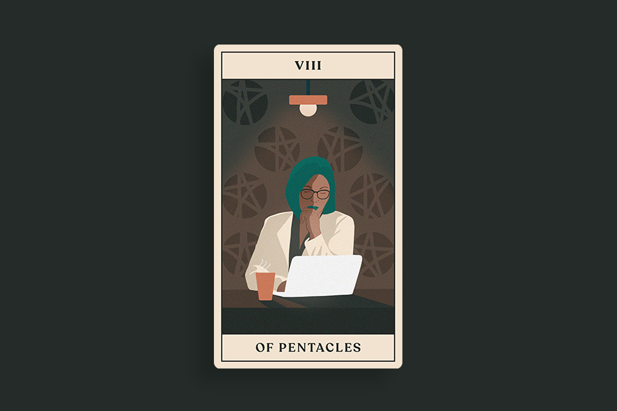 august tarotscope, tarot card