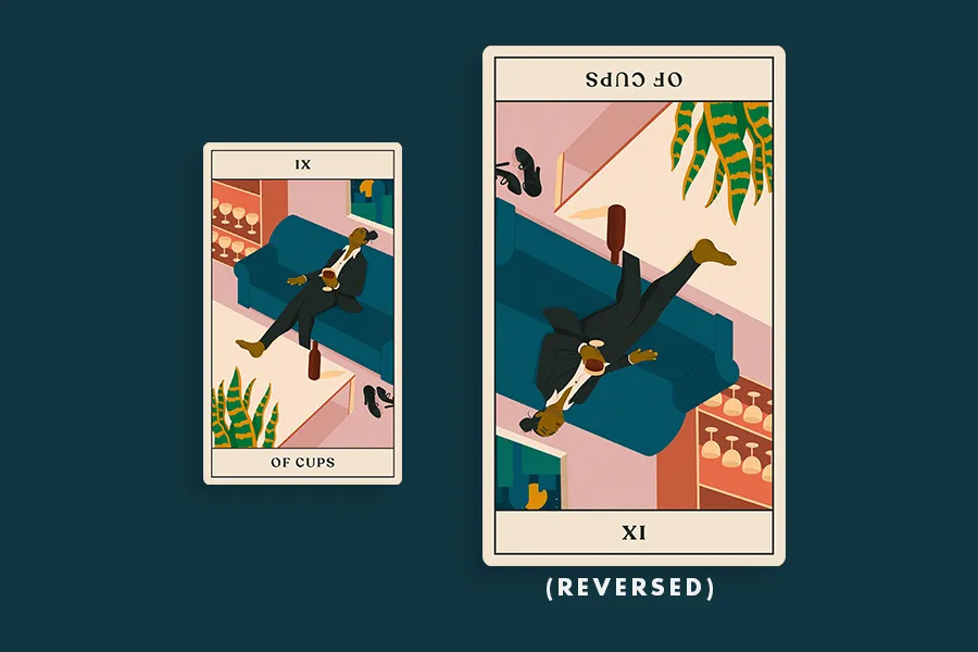 august tarotscope, tarot card