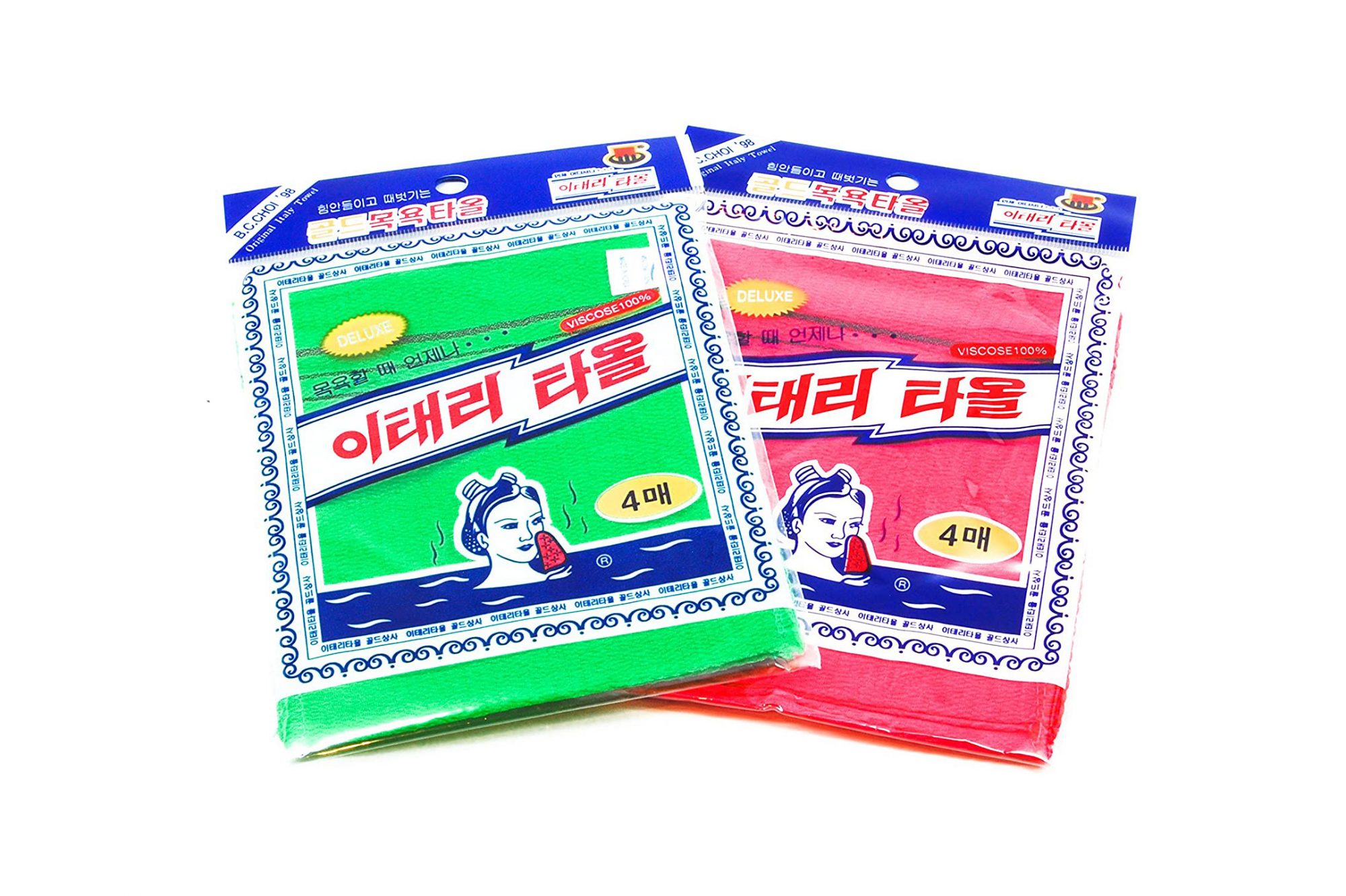 Korean exfoliating washcloth tiktok
