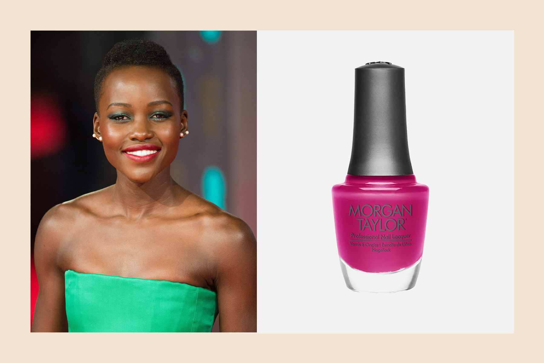 Lupita pink nail polish