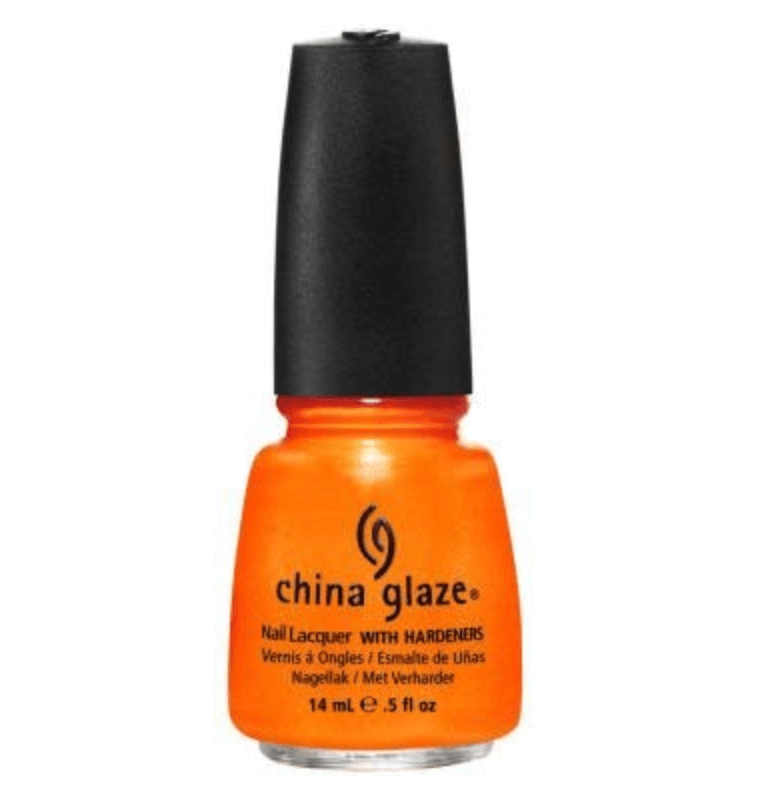 orange halloween nail polish, diy halloween nail art