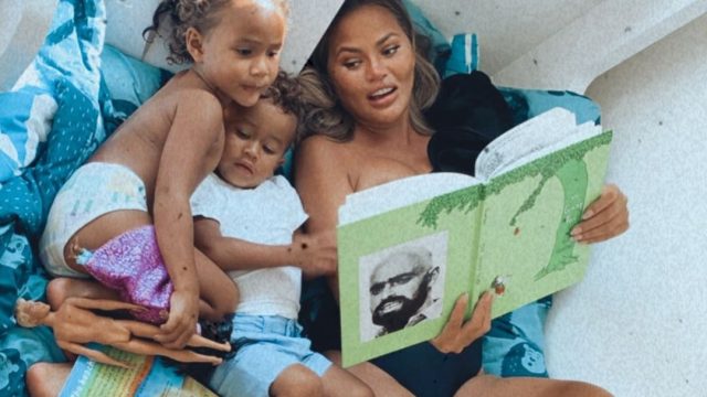 chrissy teigen donating teacher school supplies