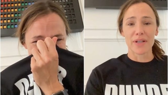 jennifer garner watch the office series finale