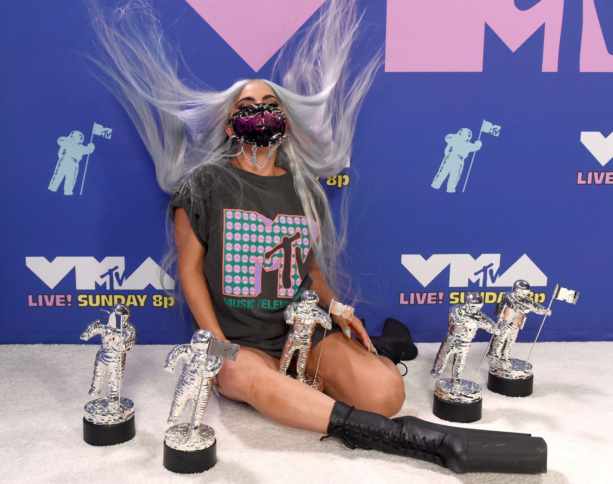 lady gaga mask VMAs 2020