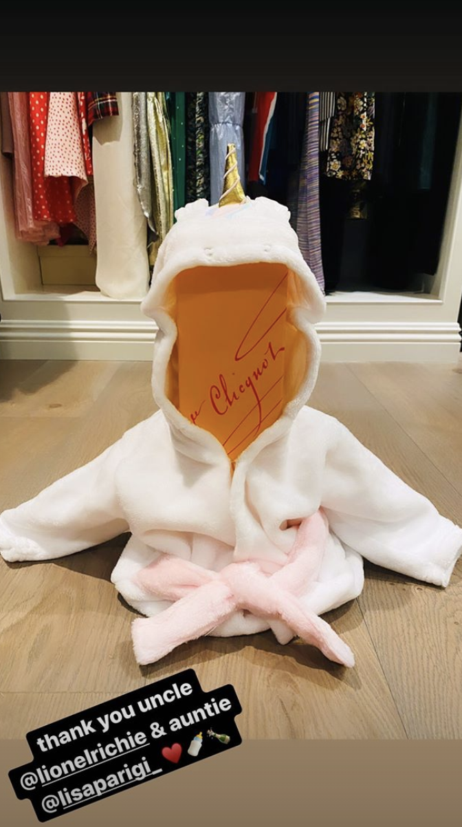 Katy Perry baby gift