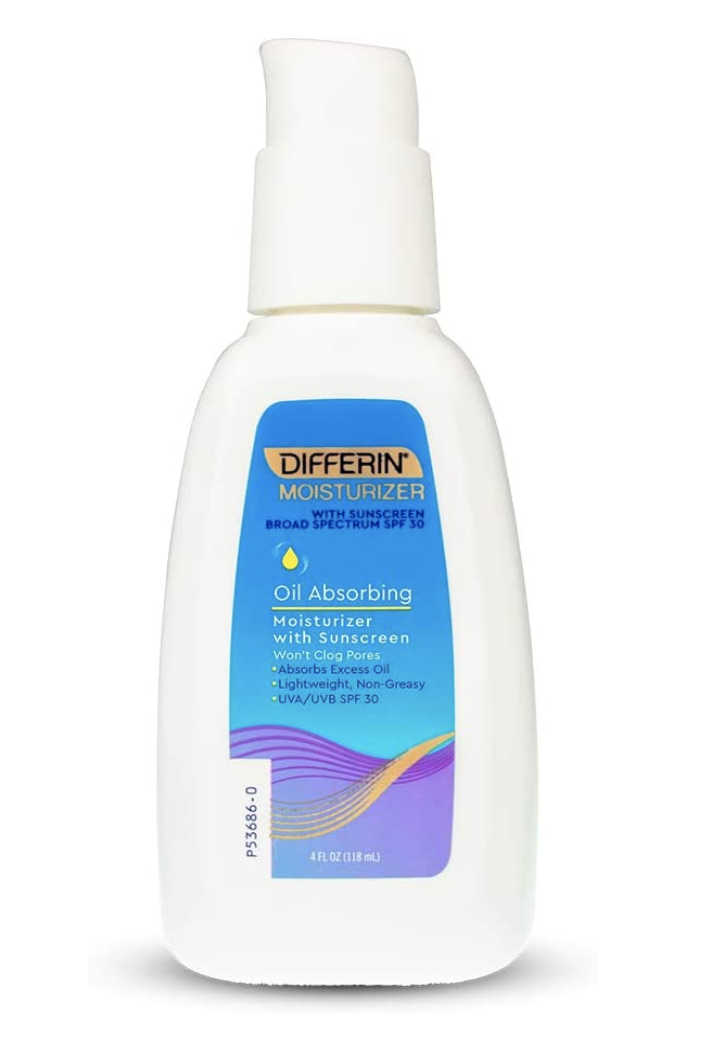 differin oil free moisturizer