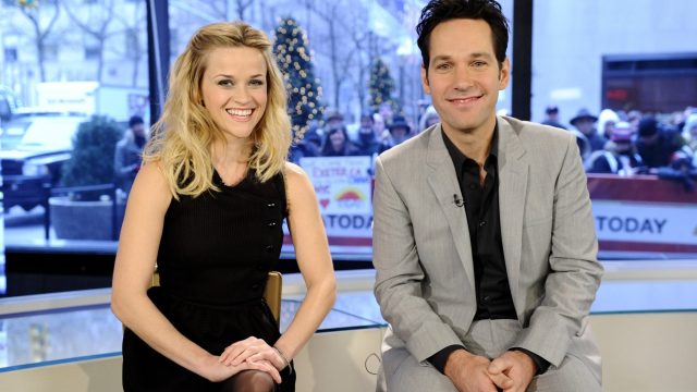 reese witherspoon and paul rudd throwback photo