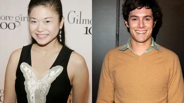 adam brody and keiko agena gilmore girls reunion, dave and lane