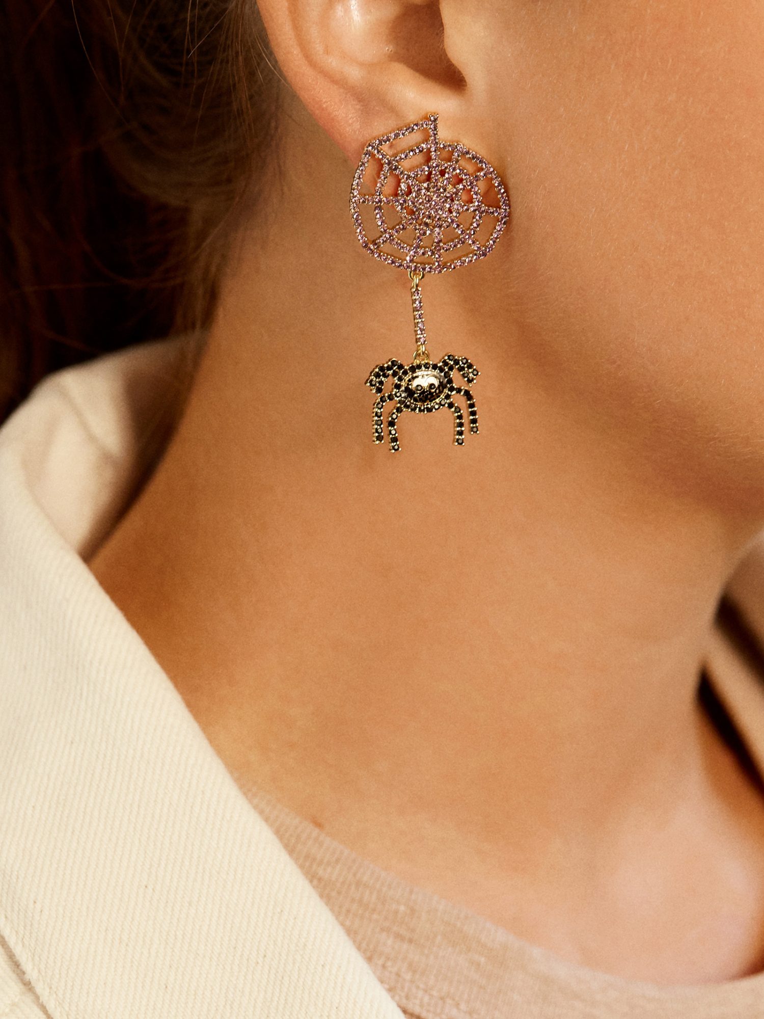 baublebar spider earrings