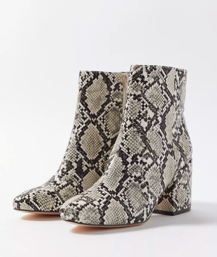 Urban outfitters snakeskin on sale boots