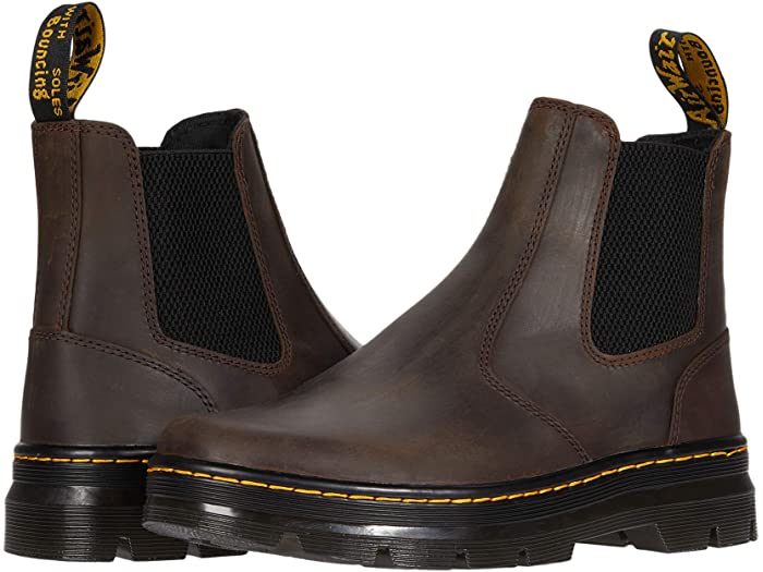 doc martins ankle boots brown