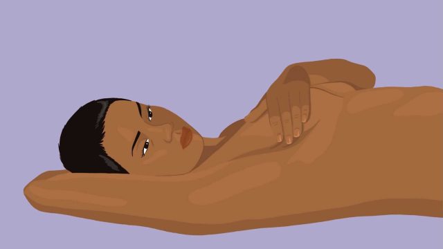 how to give yourself a breast self exam