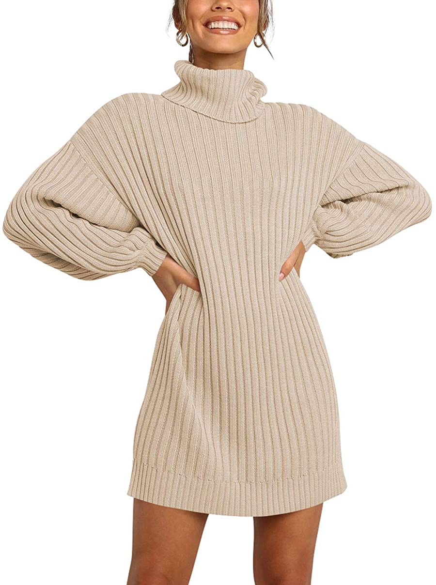 amazon logene turtleneck sweater dress