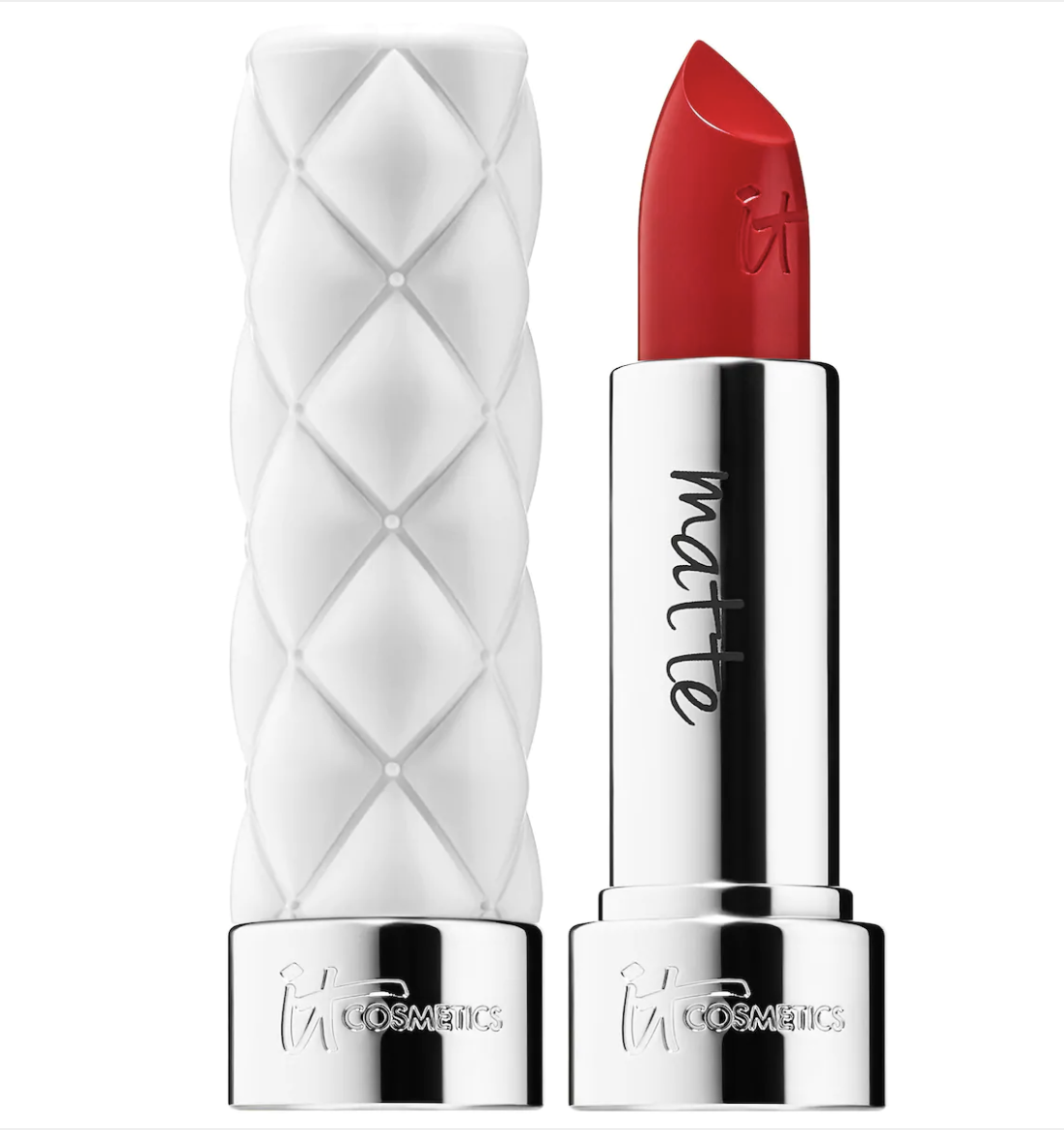 it cosmetics matte red lipstick stellar