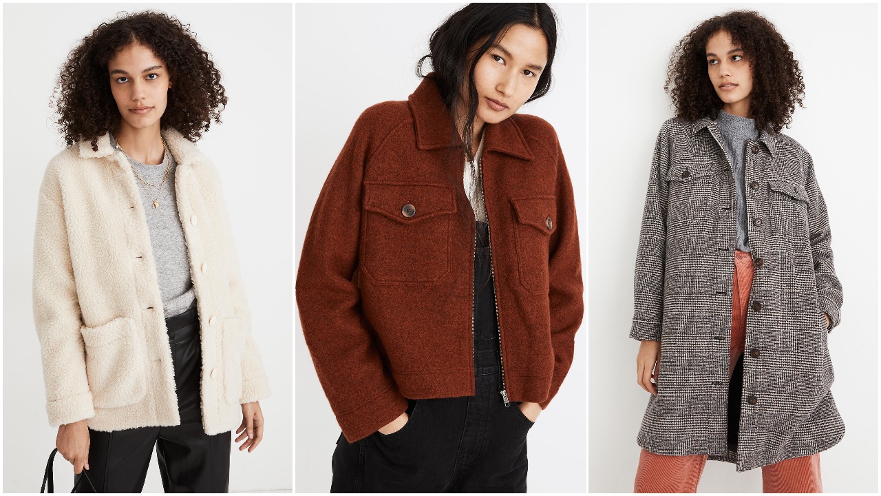 Madewell fall sale 2020 coats and jackets
