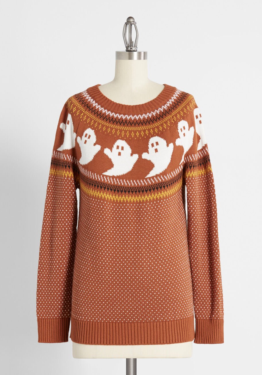 modcloth ghost sweater