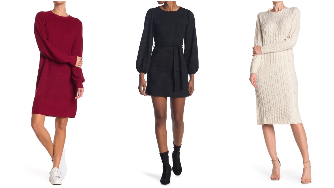 nordstrom rack sweater dress sale