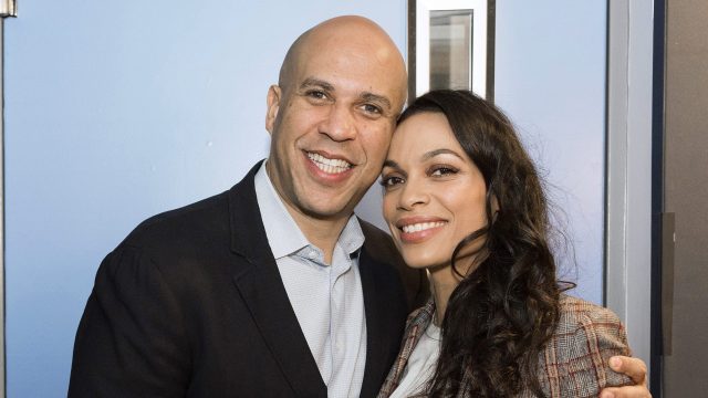 rosario dawson cory booker