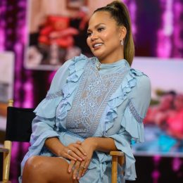 Chrissy Teigen on the Today show