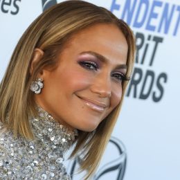 Jennifer Lopez at the Independent Spirit Awards