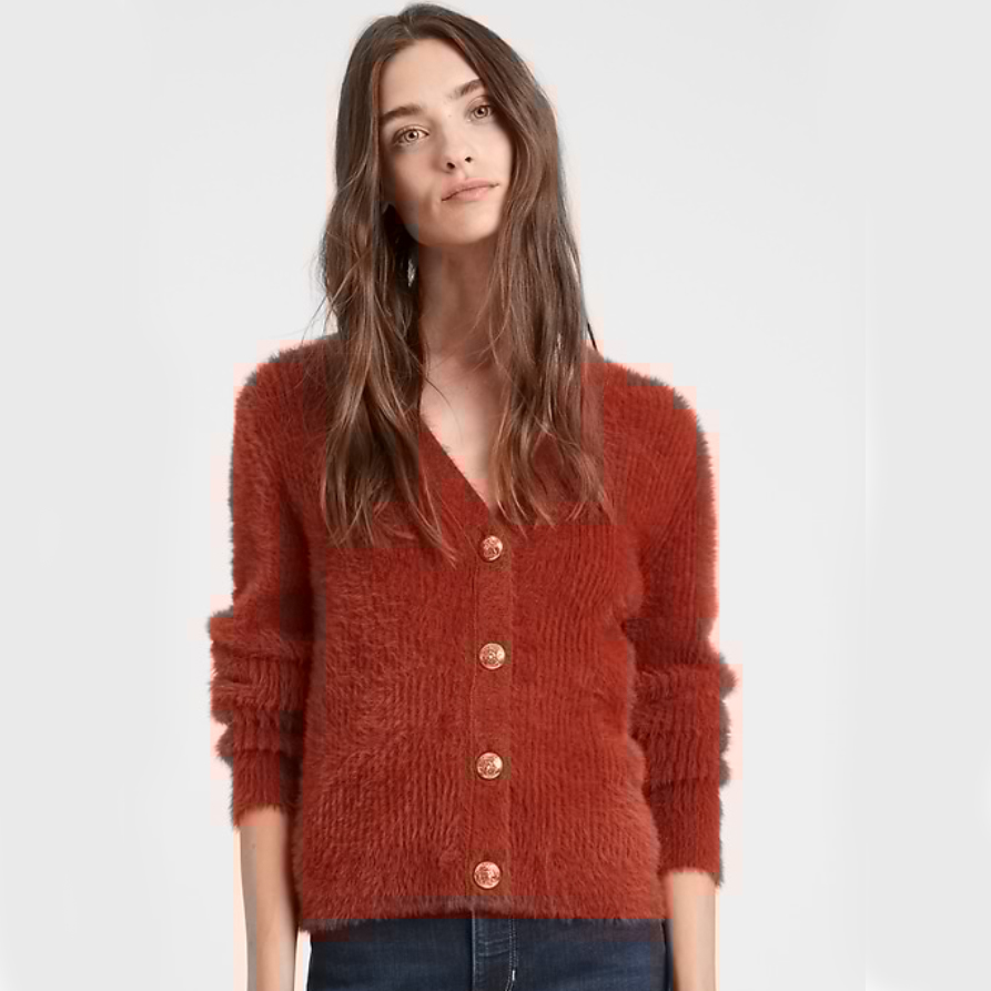 Banana Republic Birdseye Duster Cardigan Sweater