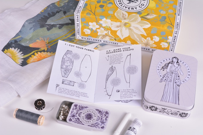 wildflower delivery co. sewing kit hobby gift guide