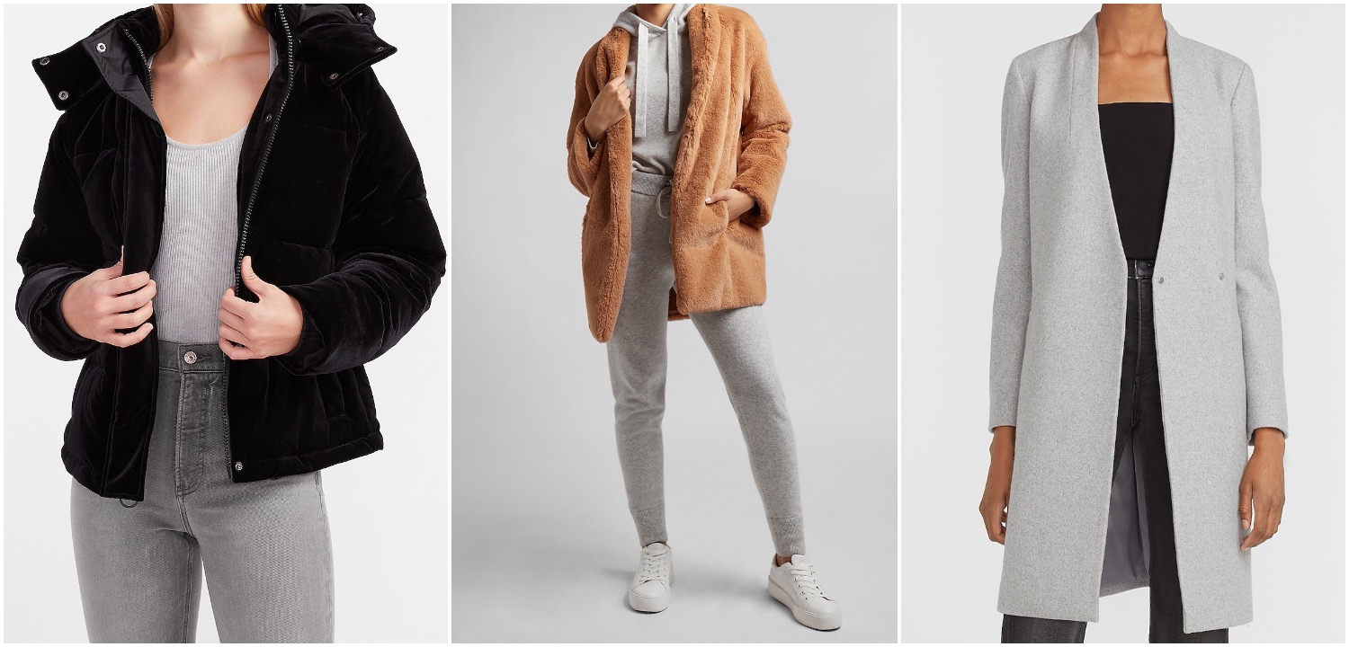 Express coats sale