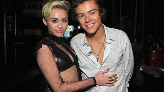 Miley Cyrus and Harry Styles