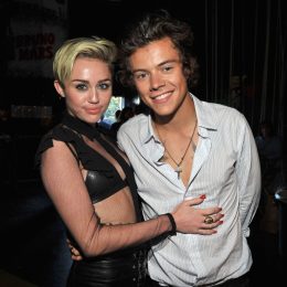 Miley Cyrus and Harry Styles