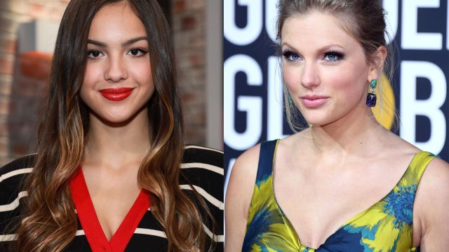 Olivia Rodrigo and Taylor Swift