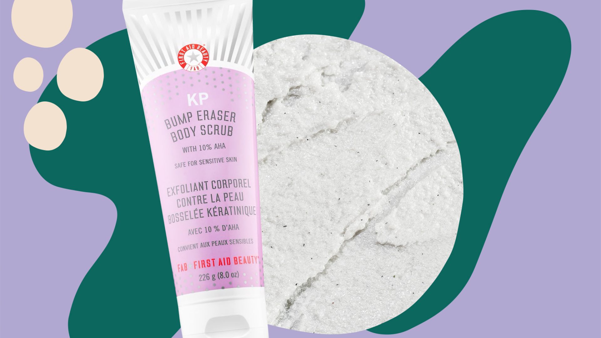 First Aid Beauty KP Bump Eraser Body Scrub Honest ReviewHelloGiggles