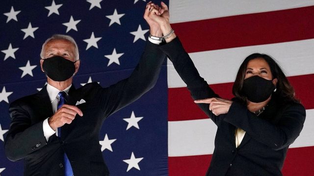 Joe Biden and Kamala Harris