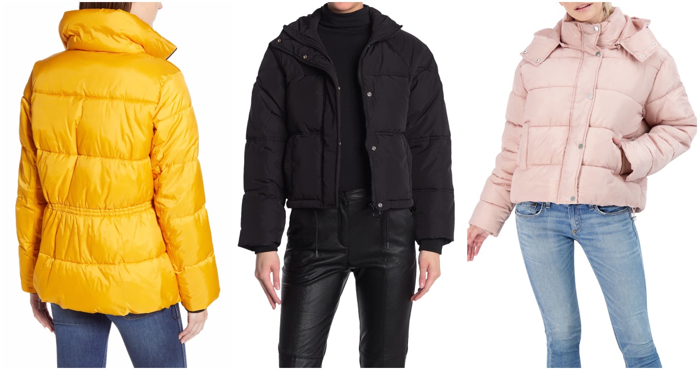 Nordstrom Rack cropped puffers