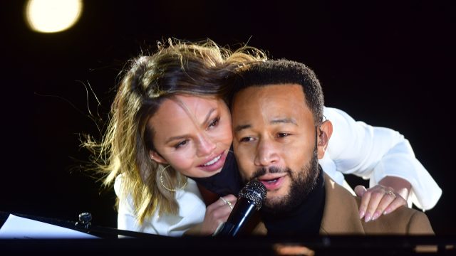 Chrissy Teigen and John Legend
