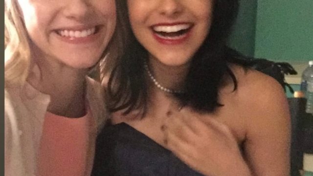 Lili Reinhart and Camila Mendes on Riverdale
