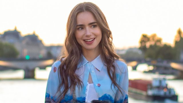 Lily Collins in Emily in Paris