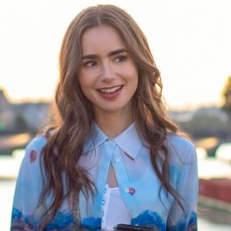 Lily Collins in Emily in Paris