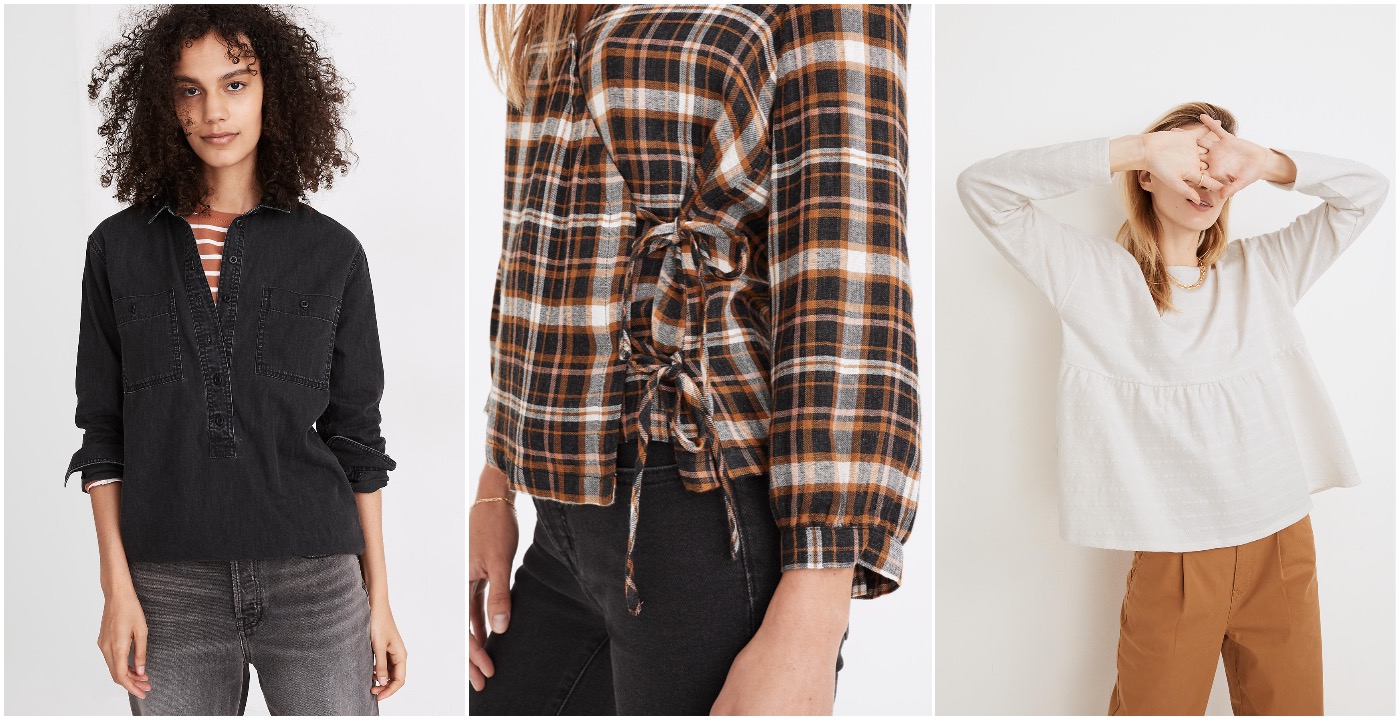 Madewell tops on sale