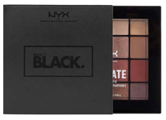 NYX Make It Black Warm Neutrals Ultimate Shadow Palette
