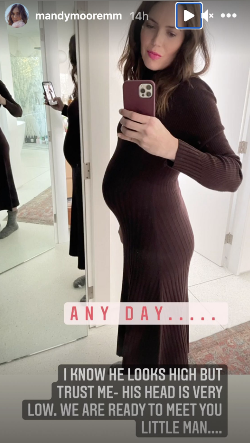 Mom-to-Be Mandy Moore Is Just *So* Ready to Meet Her Baby BoyHelloGiggles