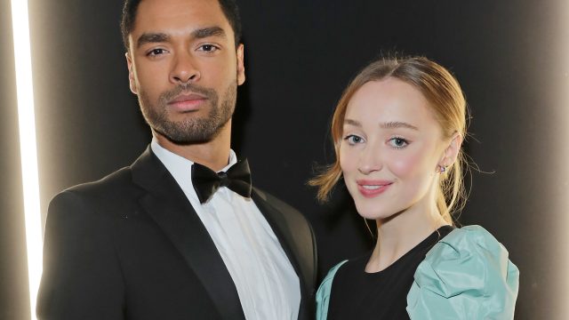 Rege-Jean Page and Phoebe Dynevor