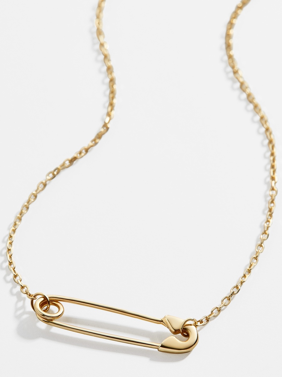 Baublebar paperclip necklace