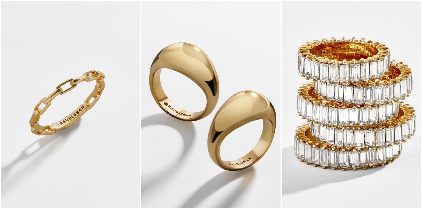 Baublebar rings