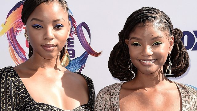 Chloe and Halle Bailey