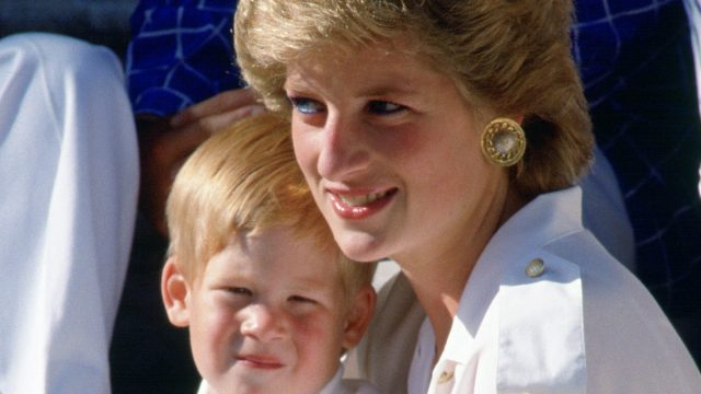 Princess Diana and Prince Harry