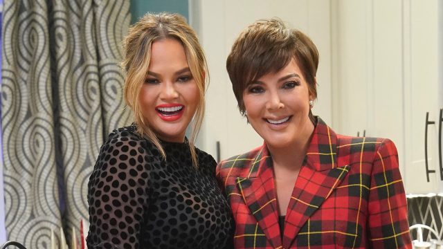 chrissy teigen kris jenner