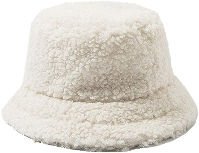 fuzzy bucket hat